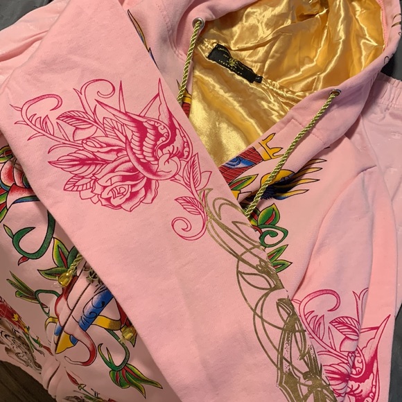 Christian Audigier Los Angeles Extreme Rare Pink Vest - Picture 6 of 6